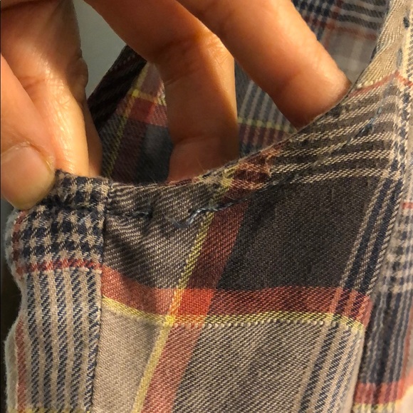 🌵 FOREVER 21/ Sleeveless Plaid Tunic Top 🌵 - Picture 7 of 8